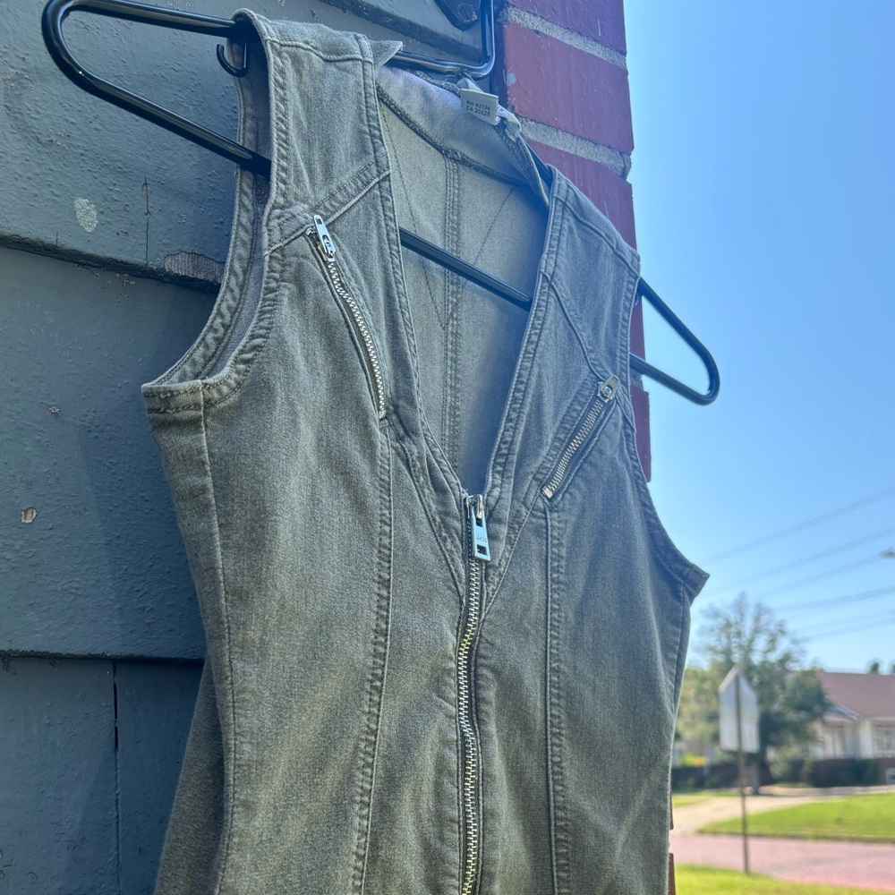 Guess Olive Green Jumpsuit